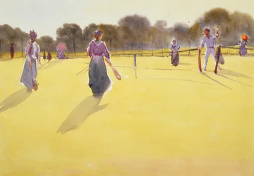 Eduardianos en el tenis